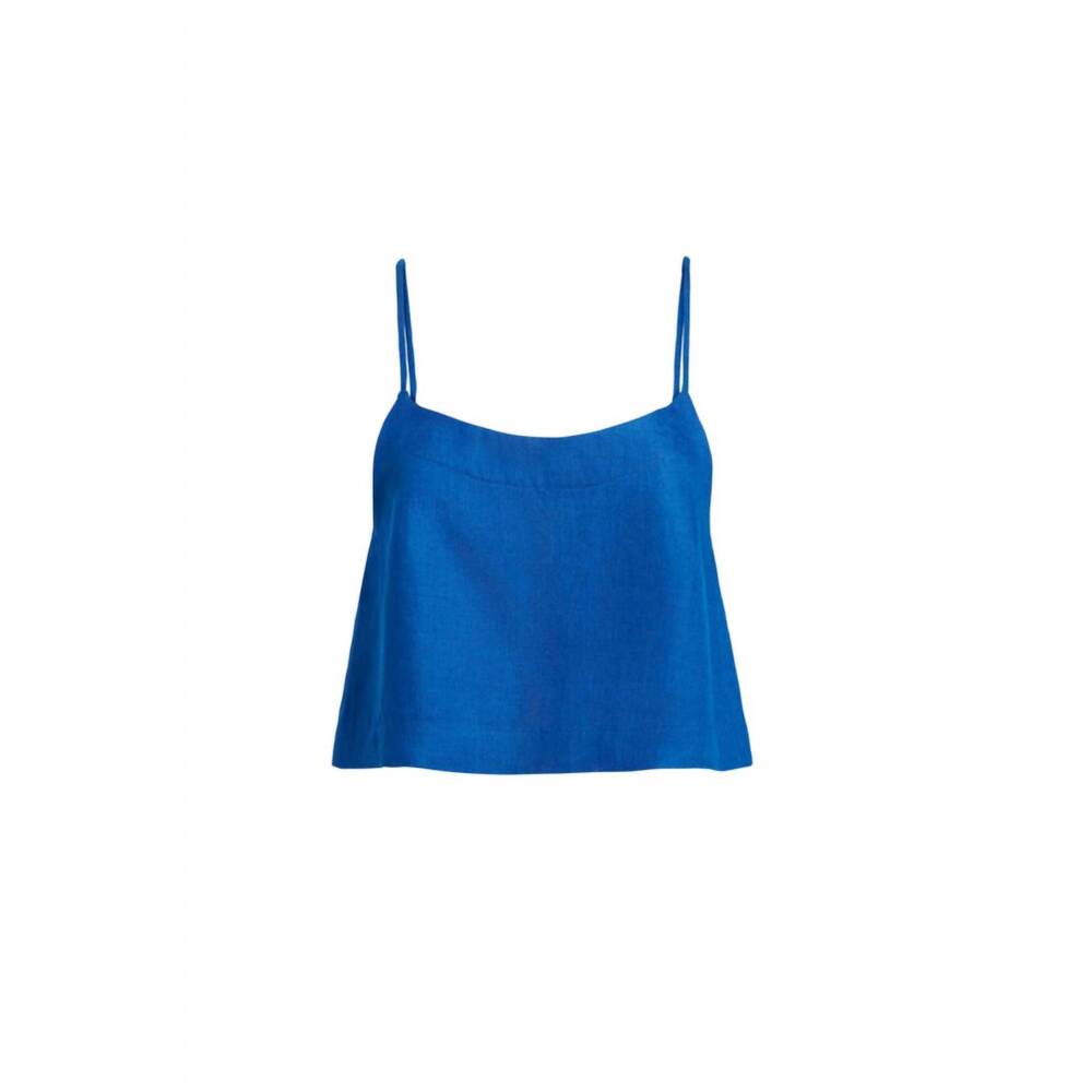 NEW BONDI BORN women's flared cami in sapphire
